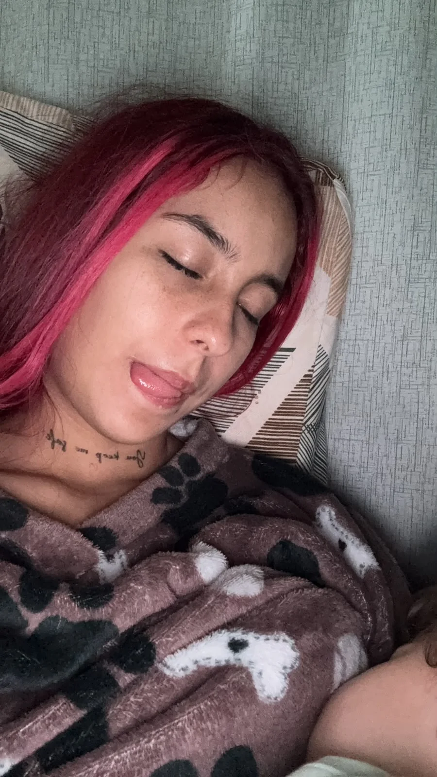 Sofi junto a Benja